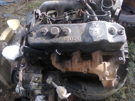 ขายเครื่อง NPR 4BD1 115แรง พร้อมเกียร์