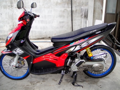 ขาย Nouvo MX แดง ดำ สภาพพร้อมใช้งาน แต่งแค่สวยๆ