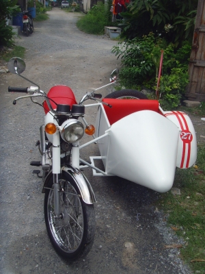 ขาย/แลก Honda cg125+sidecar แนวๆ น่ารักๆ ทะเบียนพร้อมโอน