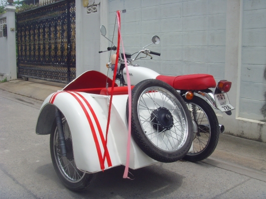 ขาย/แลก Honda cg125+sidecar แนวๆ น่ารักๆ ทะเบียนพร้อมโอน