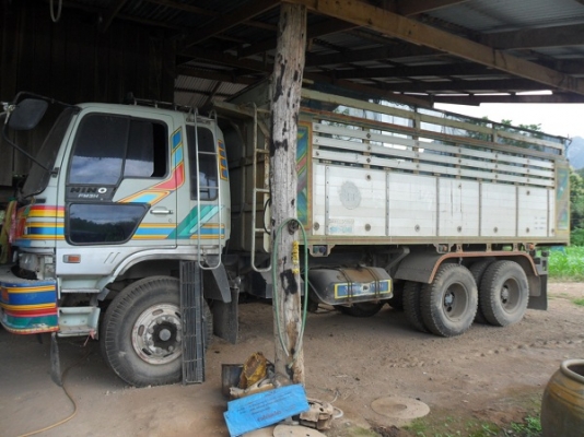 ฝากขายรถ10ล้อ HINO FM3H 2เพลาดั้ม รถเดิมๆ ยางดี10เส้น รถไม่ค่อยได้ใช้งาน