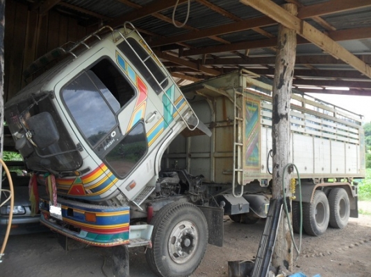 ฝากขายรถ10ล้อ HINO FM3H 2เพลาดั้ม รถเดิมๆ ยางดี10เส้น รถไม่ค่อยได้ใช้งาน