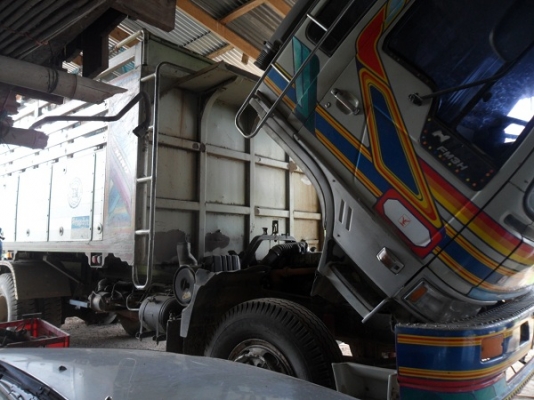 ฝากขายรถ10ล้อ HINO FM3H 2เพลาดั้ม รถเดิมๆ ยางดี10เส้น รถไม่ค่อยได้ใช้งาน