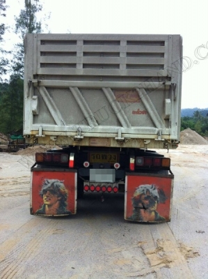 ขายดาวน์รถพ่วง 10 ล้อแม่-ลูก ตัวพ่วงเป็น 3 คานแท้ ขนาด 380 แรงม้า