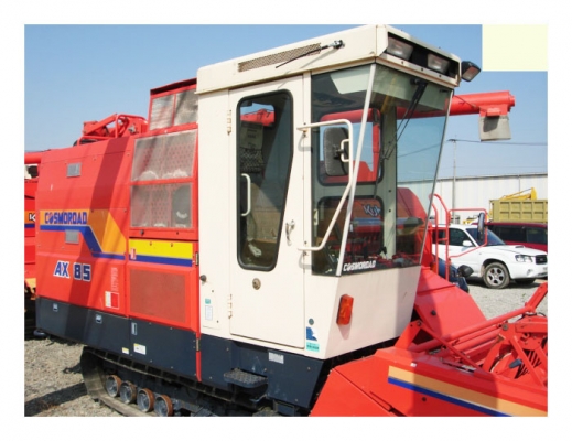 รถเกี่ยวข้าว KUBOTA AX85  85แรง กงหลาเกี่ยวข้าว พร้อมเก๋งติดแอร์  รถสวยมากๆ ประหยัดค่าแรงงาน