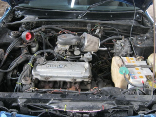 นิสสัน แสตนซ่า FX สวยขับดี แอร์เย็นติดLPG พร้อมขับ