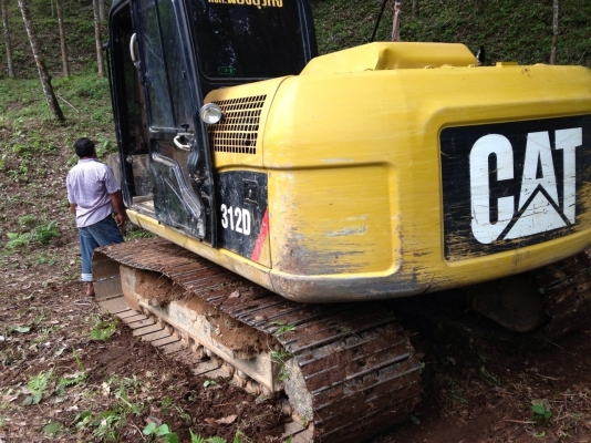 ขายด่วน CAT 312D ไมล์ ชม.7000 สภาพสวยมากๆ ค่ะ