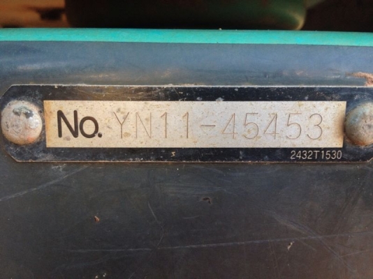 รถแบคโฮ KOBELCO  YN - 11   รถทำงาน 1x,xxx ซม.  สนใจติดต่อ 081 - 6079515