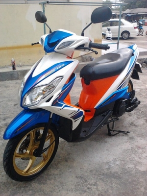 MIO125 MX (ล้อแม็กซ์) รถปี55 ตัวท๊อป สวยๆครับ