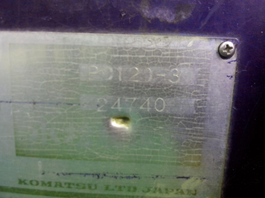 ขายด่วนkomutsu p120-3