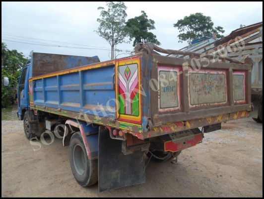ขายด่วน รถบรรทุก 6 ล้อดั้ม ISUZU NPR66  120 แรง รถสภาพเดิมๆ สวยพร้อมใช้งาน ราคาสุดคุ้ม