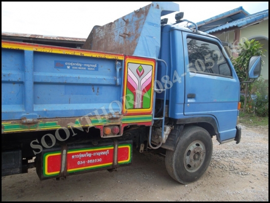 ขายด่วน รถบรรทุก 6 ล้อดั้ม ISUZU NPR66  120 แรง รถสภาพเดิมๆ สวยพร้อมใช้งาน ราคาสุดคุ้ม