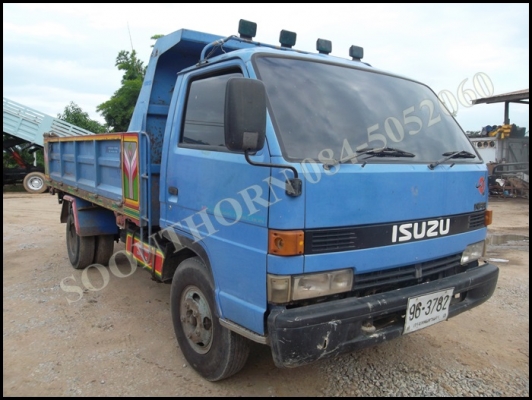 ขายด่วน รถบรรทุก 6 ล้อดั้ม ISUZU NPR66  120 แรง รถสภาพเดิมๆ สวยพร้อมใช้งาน ราคาสุดคุ้ม