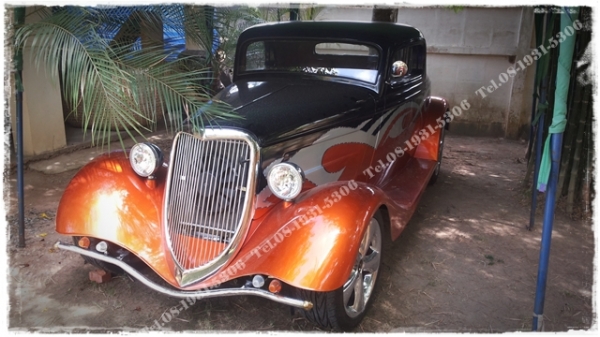 ขาย Ford Hot Rod 1934 เครื่องยนต์ V8 Antique Car แรง สวย น่าสะสมครับ
