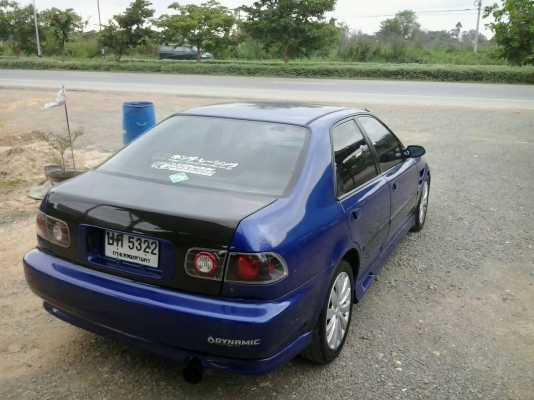 ็Honda civic Vtec+Auto+Lpg แต่งเพียบ ลองชมก่อนคับ
