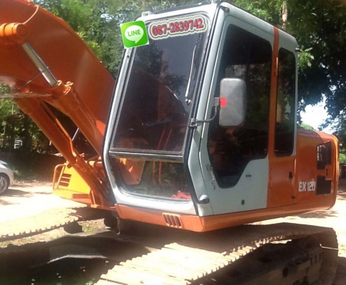 ขาย รถแบคโฮ HITACHI EX 120-2