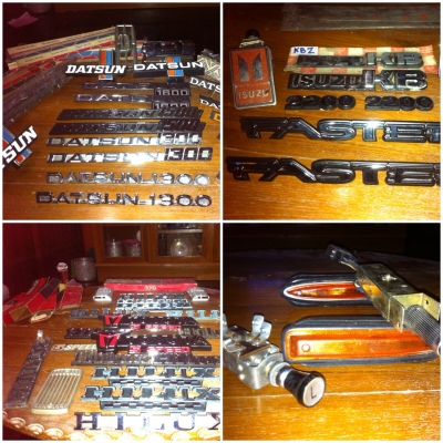 JOECLASSIC...ขายโลโก้รฤรุ่นเก่างานเก่าเก็บหลายรายการ..ดัสสัน  อีซูซุ  โตโยต้า..สนในชิ้นไหนโทรสอบฤามหรือLINEมาได้เลยค่ะ...