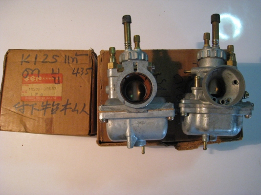 ขาย คาบูเรเตอร์ suzuki k125 เก่าเก็บเเท้ไม่เคยใช้
