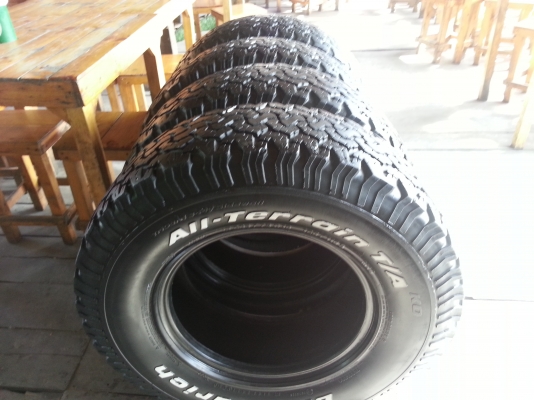 ขายยาง  bf  all  265/75/16  6500