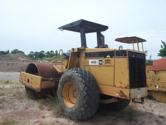 ขายรถบด ล้อเรียบ สองเพลา CAT563 C รถออกห้างเมโทรฯ