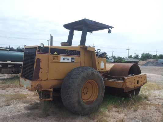 ขายรถบด ล้อเรียบ สองเพลา CAT563 C รถออกห้างเมโทรฯ