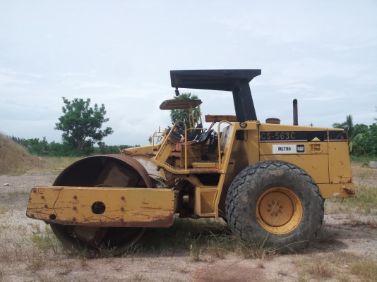 ขายรถบด ล้อเรียบ สองเพลา CAT563 C รถออกห้างเมโทรฯ