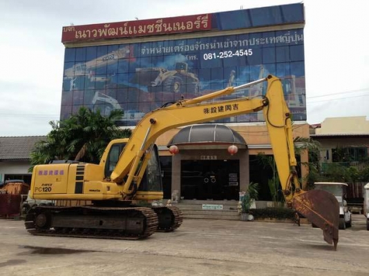 รถแบคโฮ มือสอง นำเข้าจากญี่ปุ่น