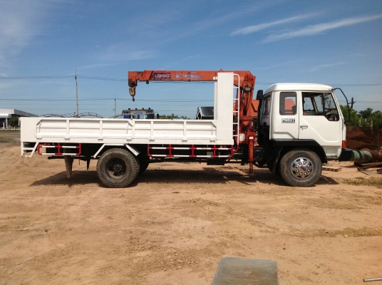 ขายรถเครน 6 ล้อ mitsubishi