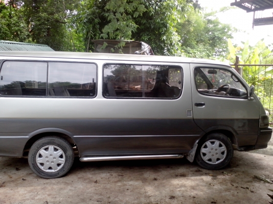 ขายรถตู้บ้านหัวดง TOYOTA HIACE วาง J ติด LPGขาย125,000