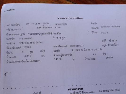 รถอิซูซุ 10 ล้อดั้ม FVZ 300 แรงม้า ปี 55 ( ขาย แม่/ลูก ) สนใจติดต่อ 081 - 6079515 รถอิซูซุ 10 ล้อดั้ม FVZ 300 แรงม้า ปี 55 ( ขาย แม่/ลูก ) สนใจติดต่อ 081 - 6079515