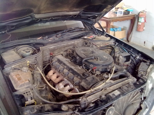 300SEL W126 เครื่องเดิม ไม่เคยติดแก๊ส