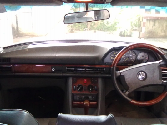 300SEL W126 เครื่องเดิม ไม่เคยติดแก๊ส