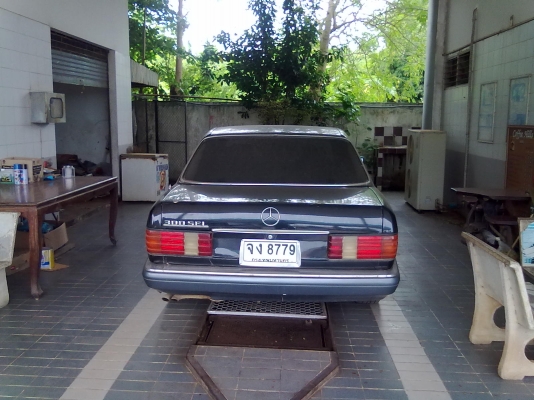 300SEL W126 เครื่องเดิม ไม่เคยติดแก๊ส