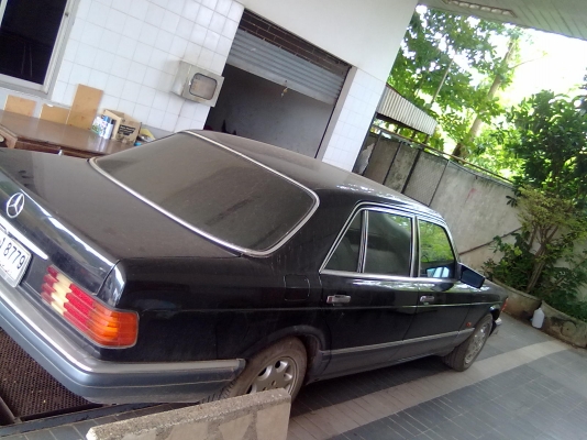 300SEL W126 เครื่องเดิม ไม่เคยติดแก๊ส