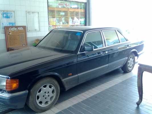 300SEL W126 เครื่องเดิม ไม่เคยติดแก๊ส