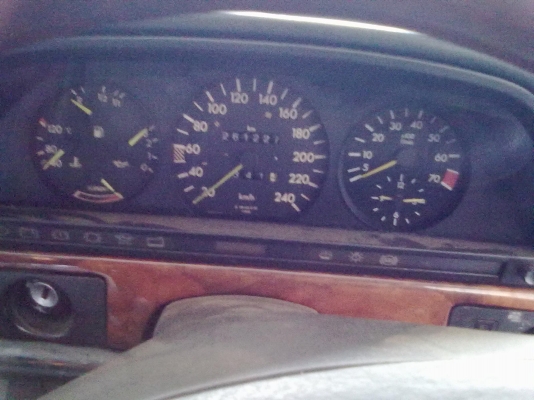 300SEL W126 เครื่องเดิม ไม่เคยติดแก๊ส