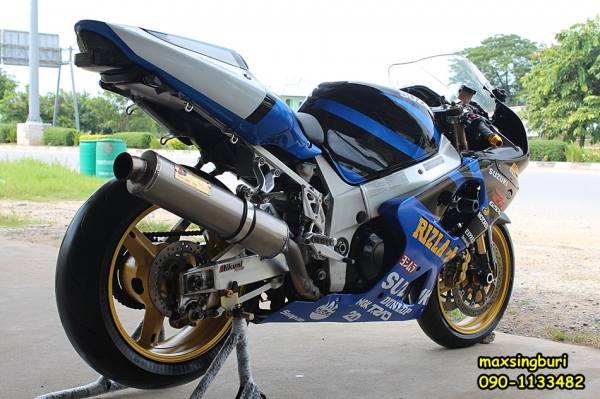 แม็กสิงห์บุรี//SUZUKI GSX-R1000 K1 ปี2001 สภาพหล่อ ท่อสูตร อินวอย+สรรพาสมิตร 155000 (รับเทิร์น)
