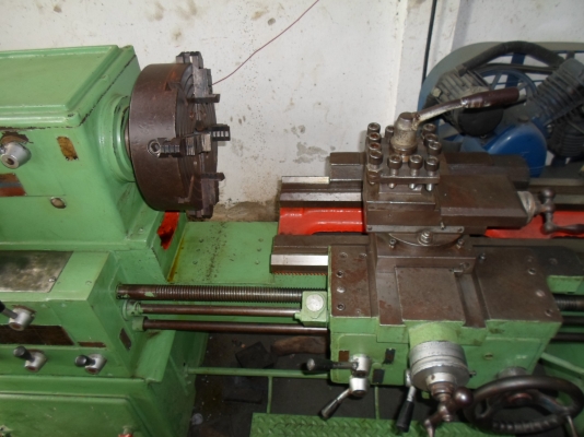 แท่นกลึง 6 ฟุต ต้าชิง 3 เพลา เกียร์บล็อก พร้อมใช้ 75,000