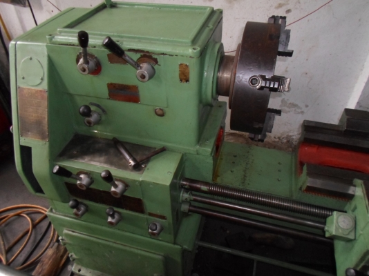 แท่นกลึง 6 ฟุต ต้าชิง 3 เพลา เกียร์บล็อก พร้อมใช้ 75,000