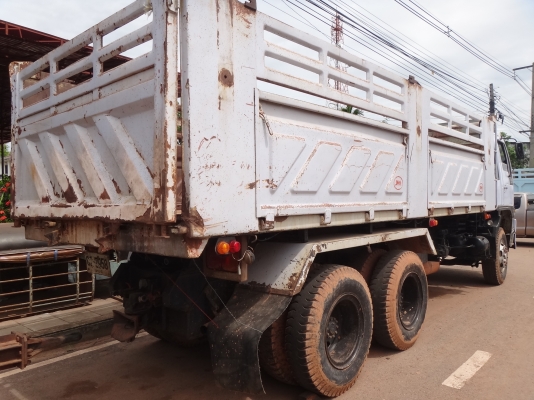 ขายด่วน  รถสิบล้อสองเพลาดัมพ์     HINO  FM  2K  NLD  260  ปี 46  กระบะสามมิตร  สภาพเดิมๆ  พร้อมใช้งาน