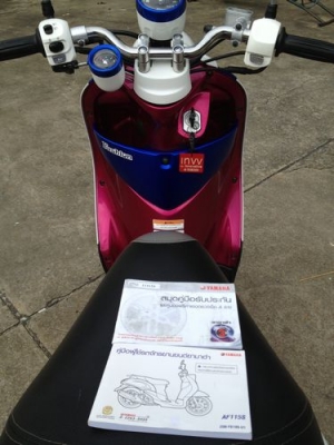 YAMAHA FINOรถปี2013วิ่ง2xxxโล(รถ5เดือน)ลายแฟชั่นตัวใหม่ล่าสุดประกันศูนย์พร้อมใช้ราคาเบาๆ