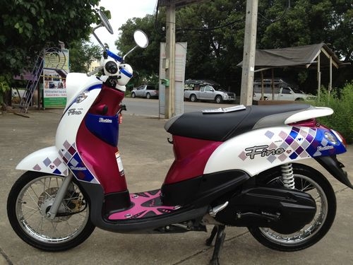 YAMAHA FINOรถปี2013วิ่ง2xxxโล(รถ5เดือน)ลายแฟชั่นตัวใหม่ล่าสุดประกันศูนย์พร้อมใช้ราคาเบาๆ