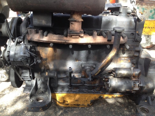 เครื่อง 6D105 ตาร์ติด สภาพดี ยกลง