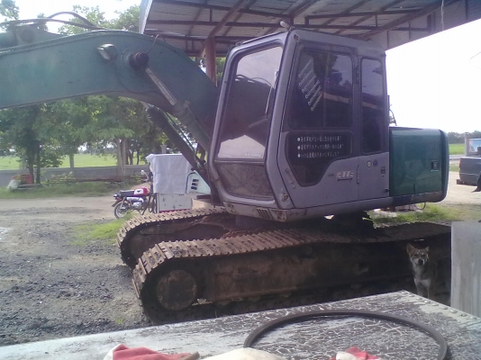 ขายแม็คโฮฮิตาชิ EX 120-2  รถนอกใช้ในไทย2ปี เอกสารอินวอย   รถสวยพร้อมใช้