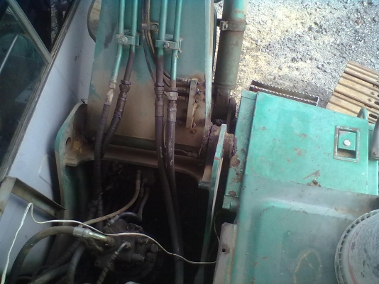 ขายแม็คโฮฮิตาชิ EX 120-2  รถนอกใช้ในไทย2ปี เอกสารอินวอย   รถสวยพร้อมใช้