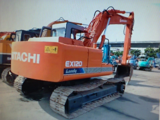 ขายด่วนแบคโครHITACHT EX120รถนำเข้าเก่าญี่ปุ่นแท้ชั่วโมงทำงานน้อยไม่เคยใช้งานในเมืองไทยเลย