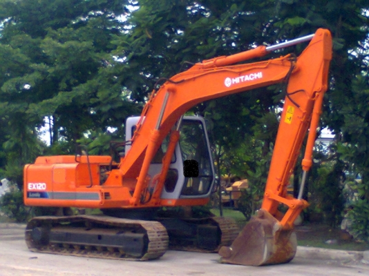ขายด่วนแบคโครHITACHT EX120รถนำเข้าเก่าญี่ปุ่นแท้ชั่วโมงทำงานน้อยไม่เคยใช้งานในเมืองไทยเลย