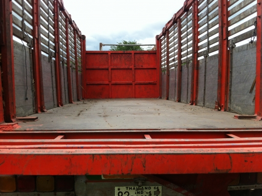 ขายรถพ่วง 18 ล้อ 2 เพลา แม่-ลูก ราคาลดเหลือ 1800000 ต่อรอง กระบะเนียมคอกสูงดั้ม HINO FM2K เครื่อง.K13D ปี.42 รถใช้งานอยู่