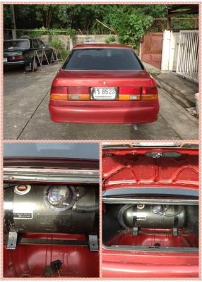 ขายฮุนได*หัวใจอีโว*ติดแก๊ส เครื่อง 4G63 หัวฉีด เกียร์ออโต้ ก.ฟฟ้าใช้ได้ครบ4บาน ก.แจรีโมท ซทล๊อก