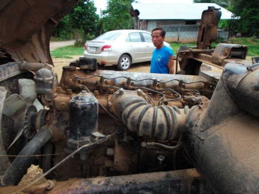 ขายด่วนรถสิบล้อหลงMAเครือง6D16ดรั้มเครือง195แรงม้า